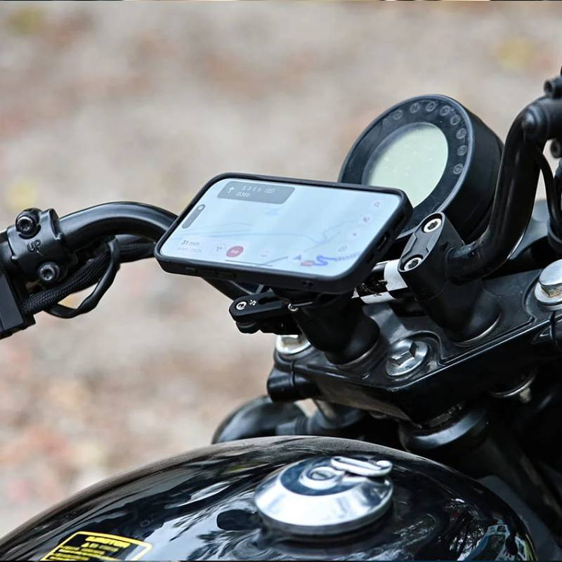 QUICK LAUNCH handlebar holder with adjustment and cushioning Outplorer QM02