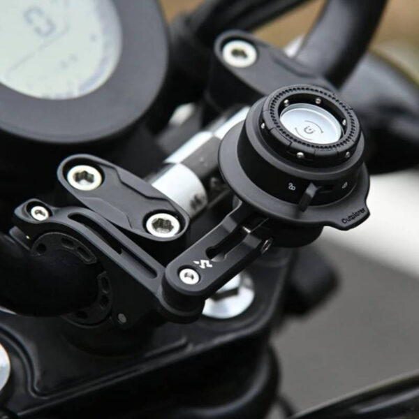 QUICK LAUNCH handlebar holder with adjustment and cushioning Outplorer QM02