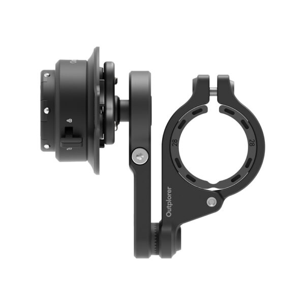 QUICK LAUNCH handlebar holder with adjustment and cushioning Outplorer QM02