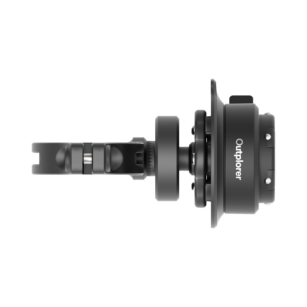 QUICK LAUNCH handlebar holder with adjustment and cushioning Outplorer QM02