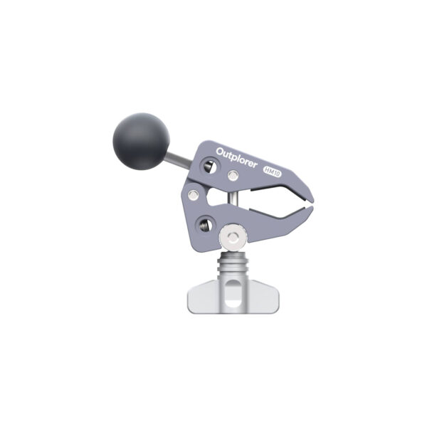 Universal clamp for mounting bracket (13-42mm) with 1 inch ball Outplorer HM10