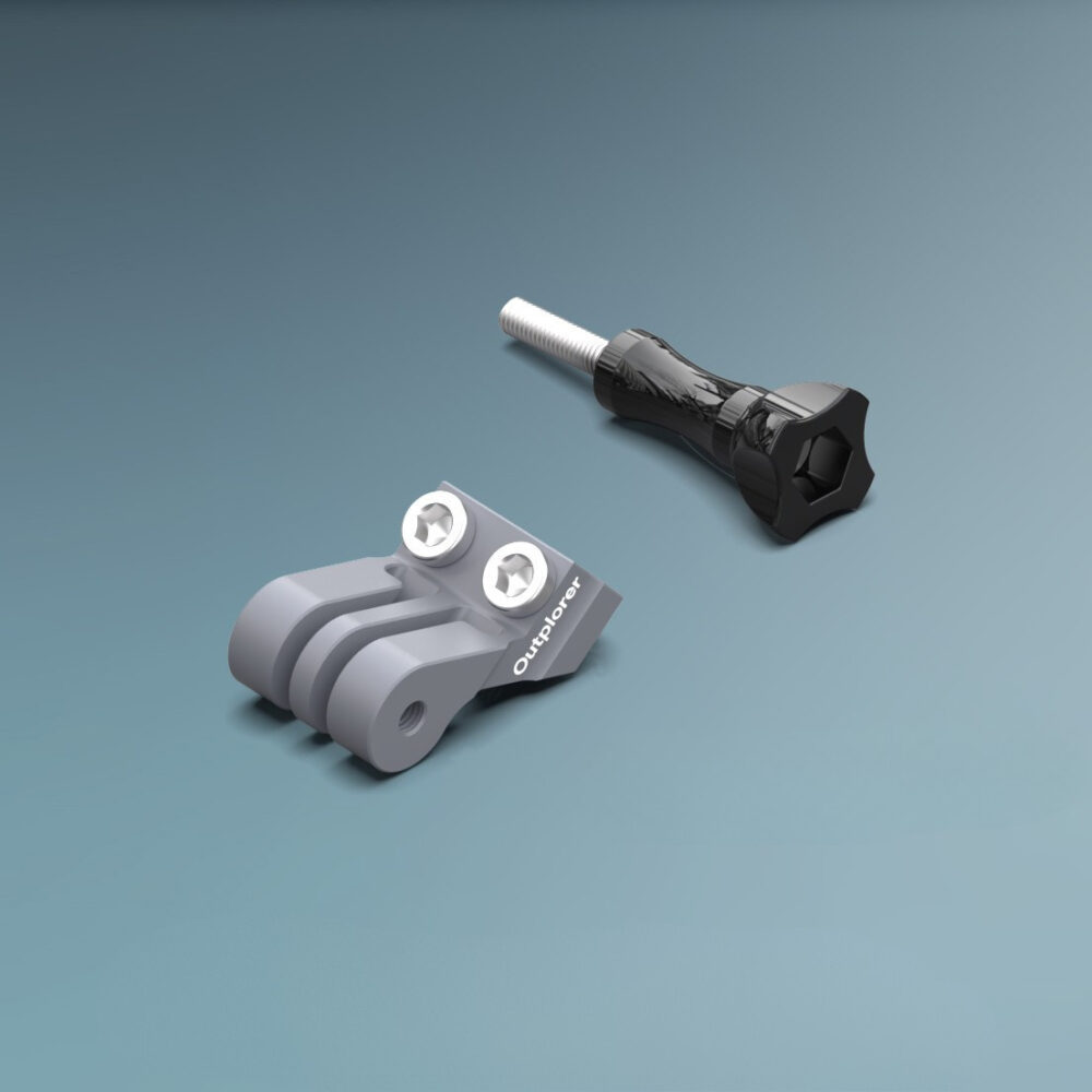 adapter-short-to-camera-gopro-lamp-bike-outplorer-gm10-3.jpg Short adapter for GoPro camera / Outplorer GM10 bike light