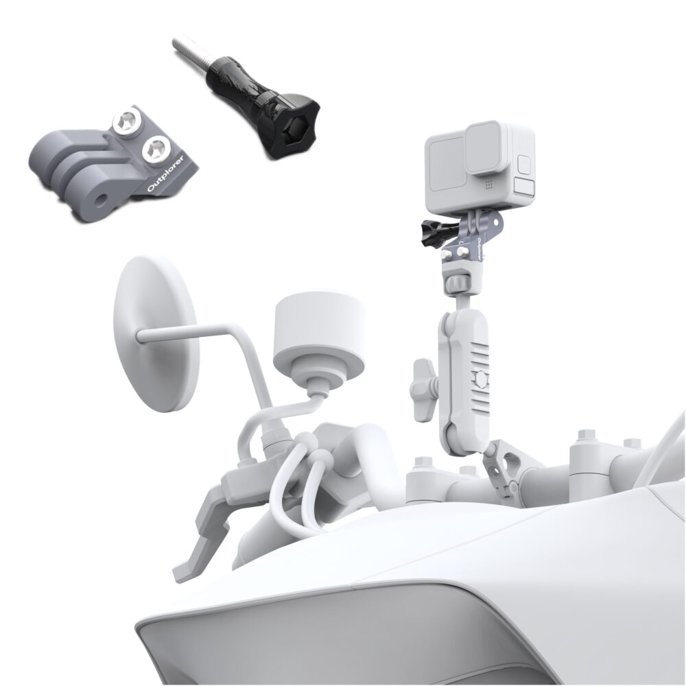 adapter-short-to-camera-gopro-lamp-bike-outplorer-gm10.jpg Short adapter for GoPro camera / Outplorer GM10 bike light