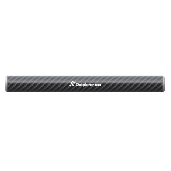 Carbon handlebar extension for mounting Outplorer HE10 accessories