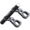 Carbon handlebar extension for mounting Outplorer HE10 accessories
