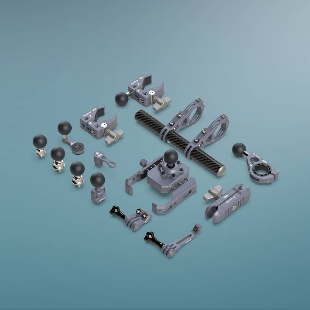 Handle arm, two 1 inch ball sockets Outplorer DA90