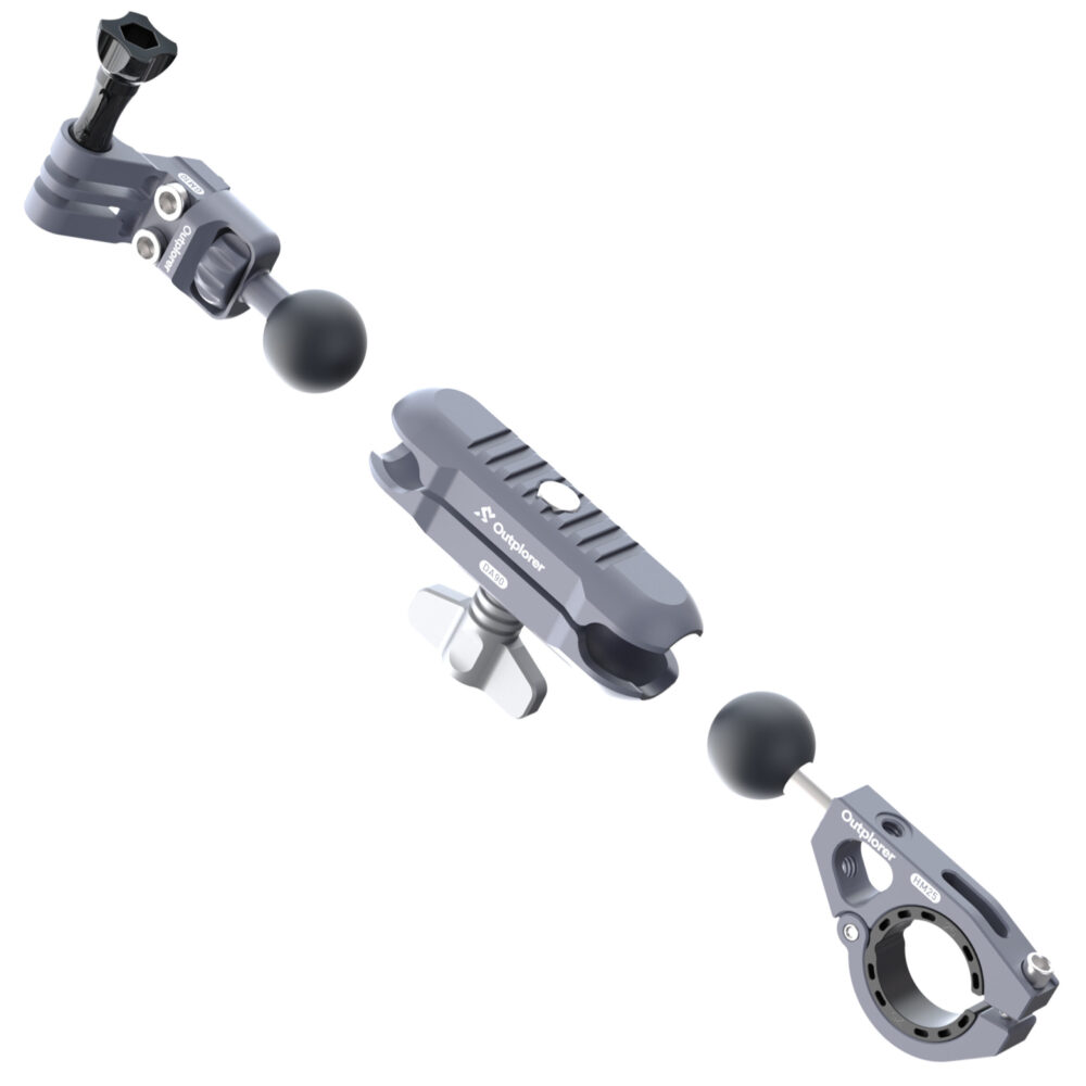 Outplorer G100 handlebar mount for GoPro camera