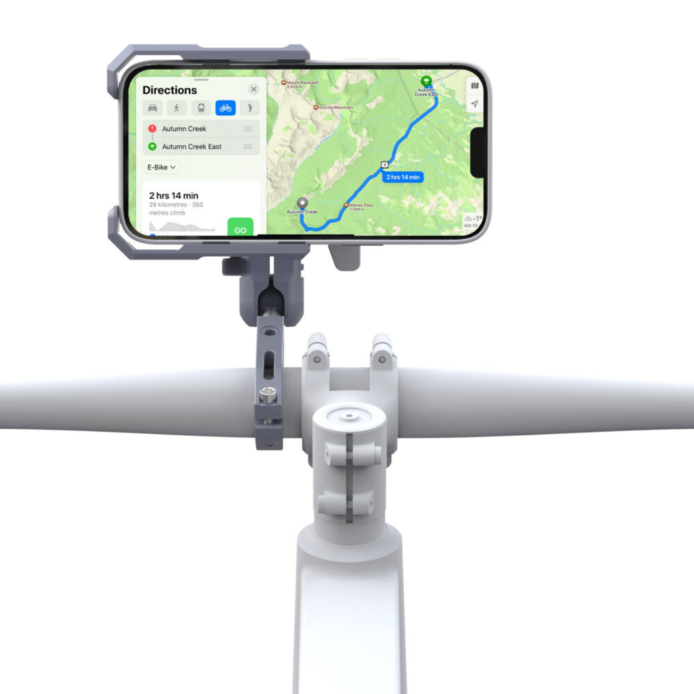 Multifunkční sada - držák kamery/telefonu/GoPro/kontrolky/lampy na řídítka Outplorer H1000